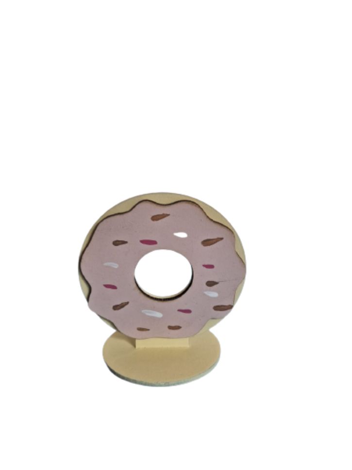 Confeitaria - Donuts Rosa Claro 